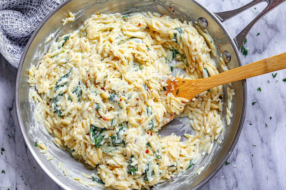 Orzo recepten: makkelijke & snelle ideeën vol smaak