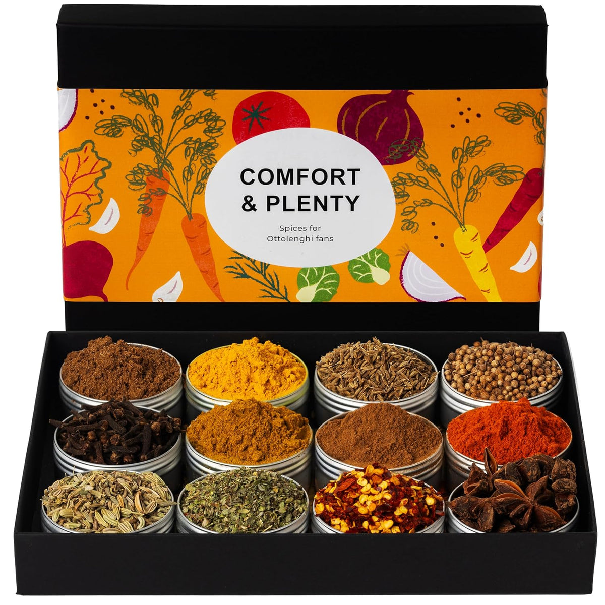 Caja de especias Ottolenghi inspirada en Comfort & Plenty