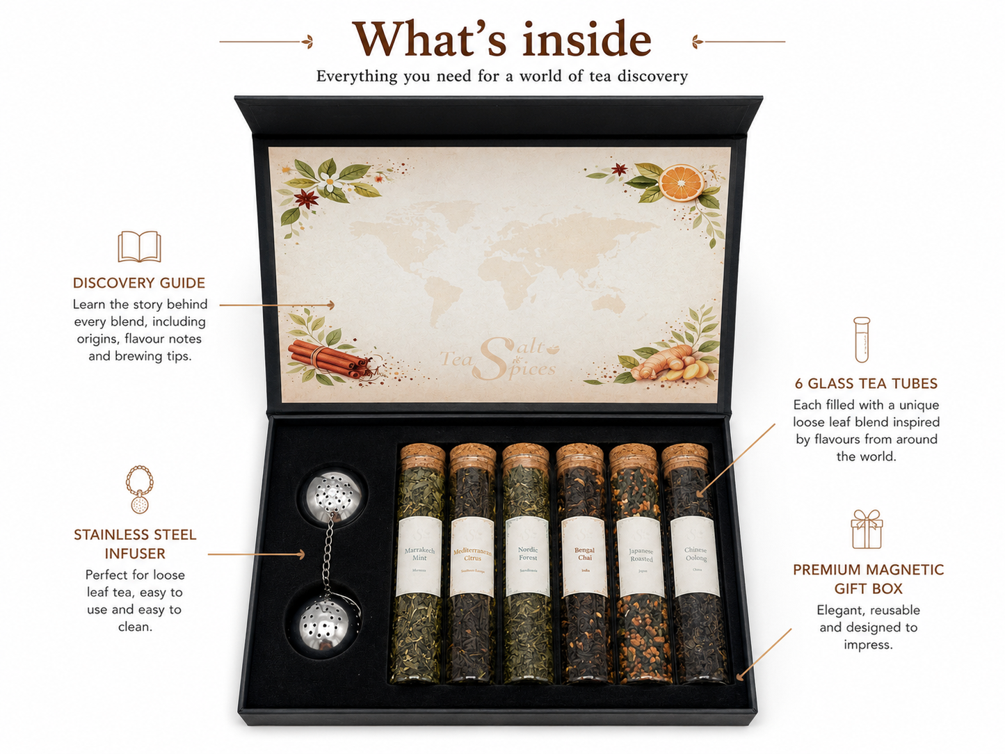 World tea collection - Luxe thee cadeaupakket
