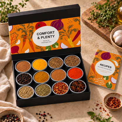 Caja de especias Ottolenghi inspirada en Comfort & Plenty