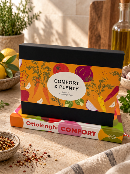 Caja de especias Ottolenghi inspirada en Comfort & Plenty