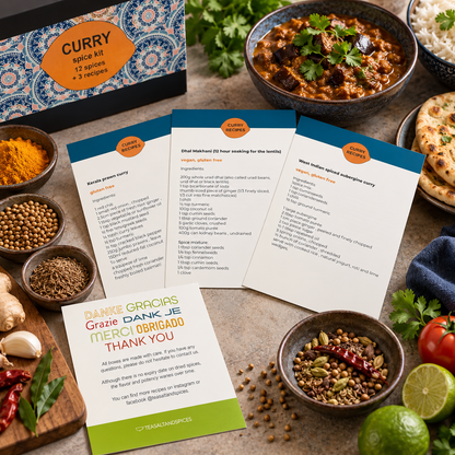 Curry Gewürzbox