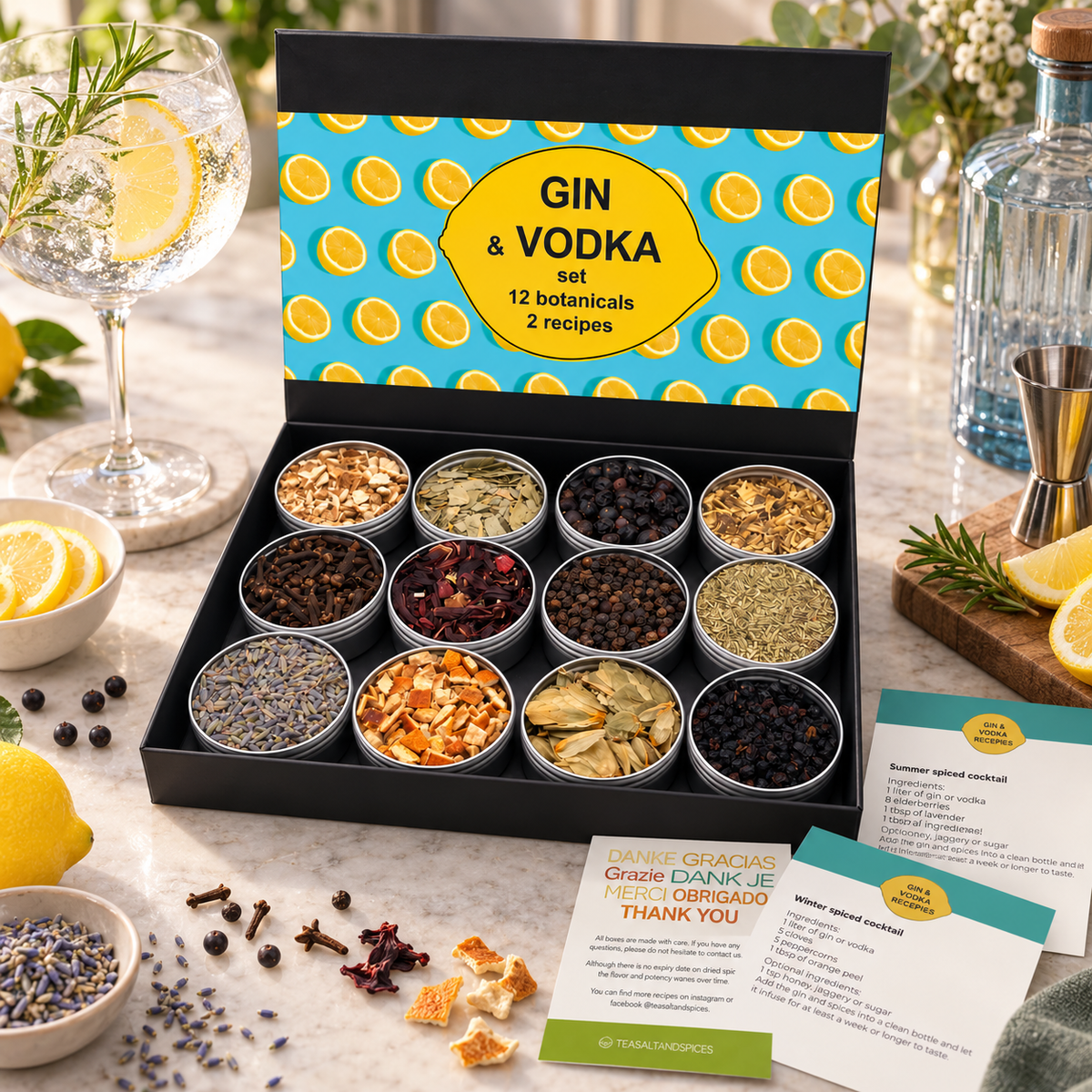 Gin & Vodka Spice Box