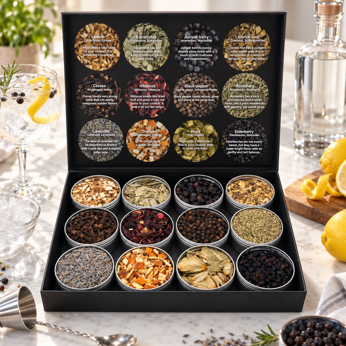 Gin & Vodka Spice Box