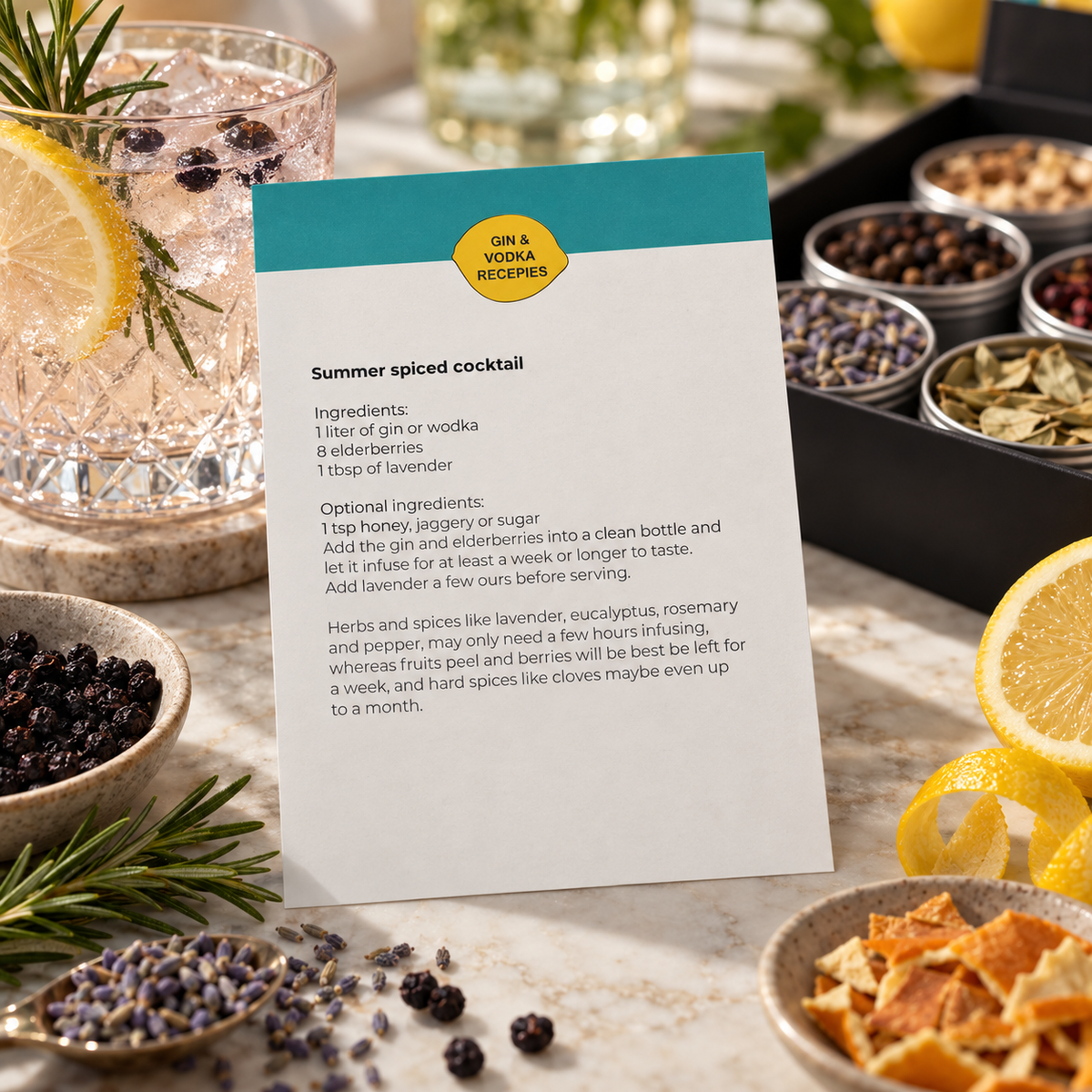 Gin & Vodka Spice Box