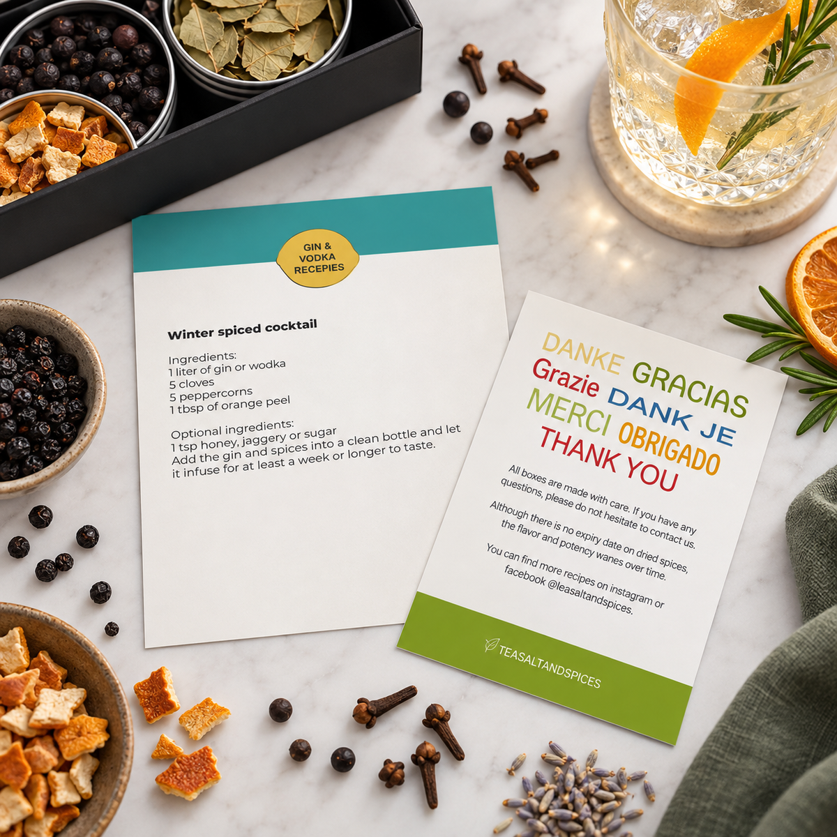 Gin & Vodka Spice Box