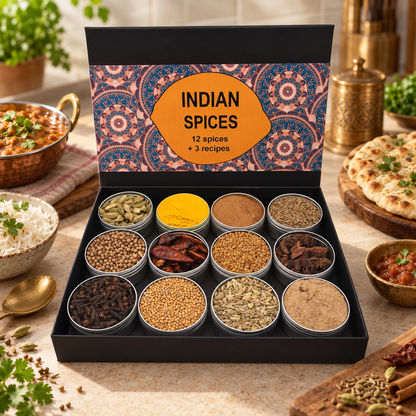 Indische 'Masala' Gewürzebox