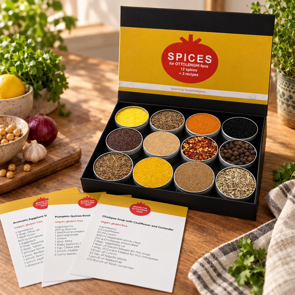 Caja de especias Ottolenghi de Test Kitchen 'Shelf Love'