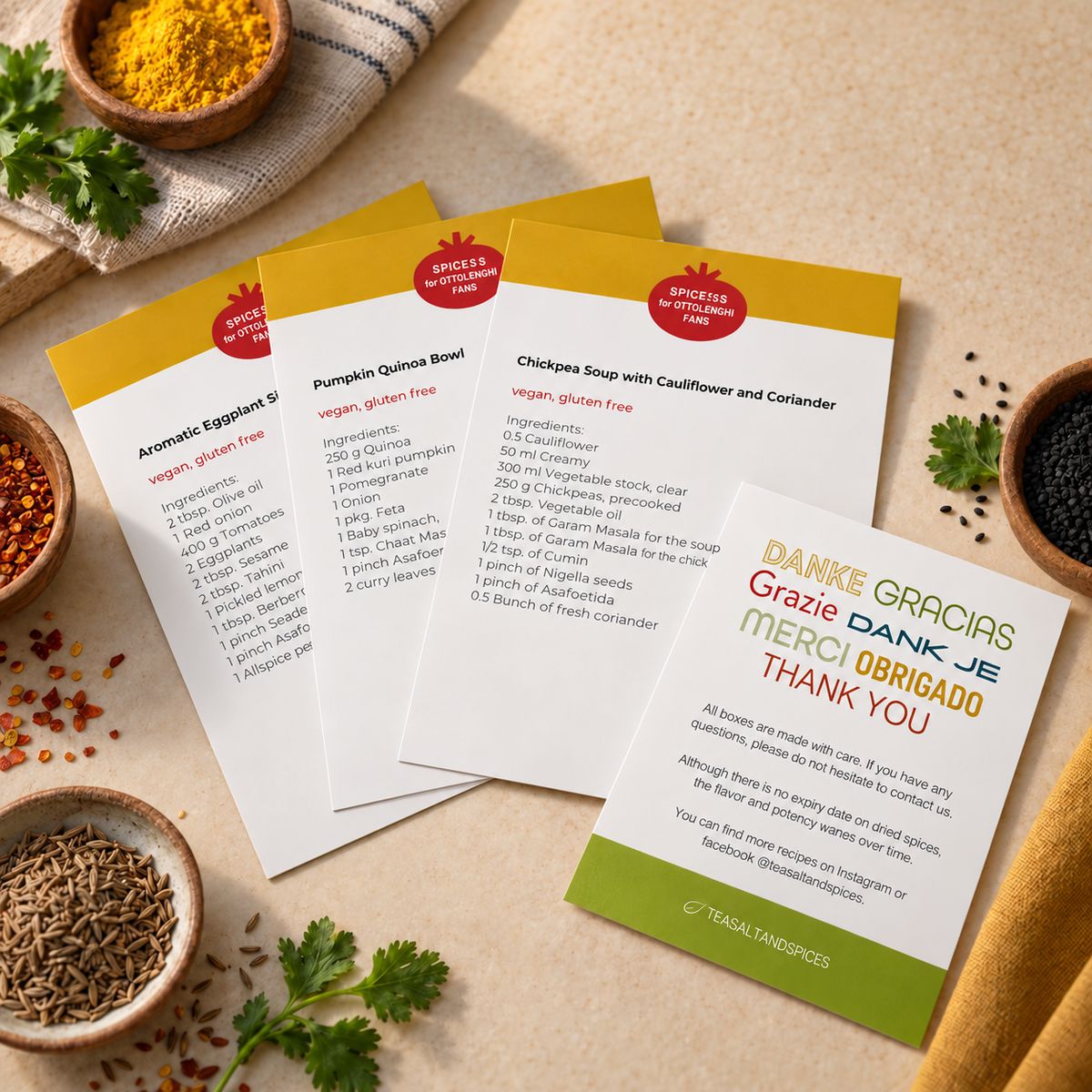 Caja de especias Ottolenghi de Test Kitchen 'Shelf Love'