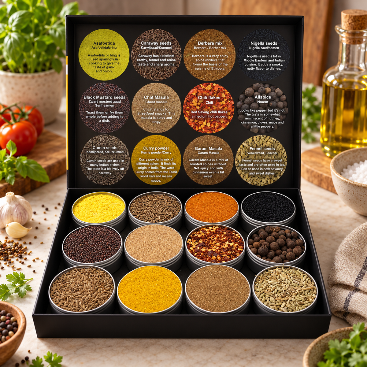 Caja de especias Ottolenghi de Test Kitchen 'Shelf Love'