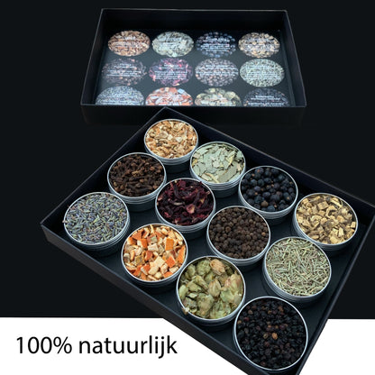 gin tonic pakket met 2 recepten, cocktail pakket cadeau, gin cadeau, gift set gin