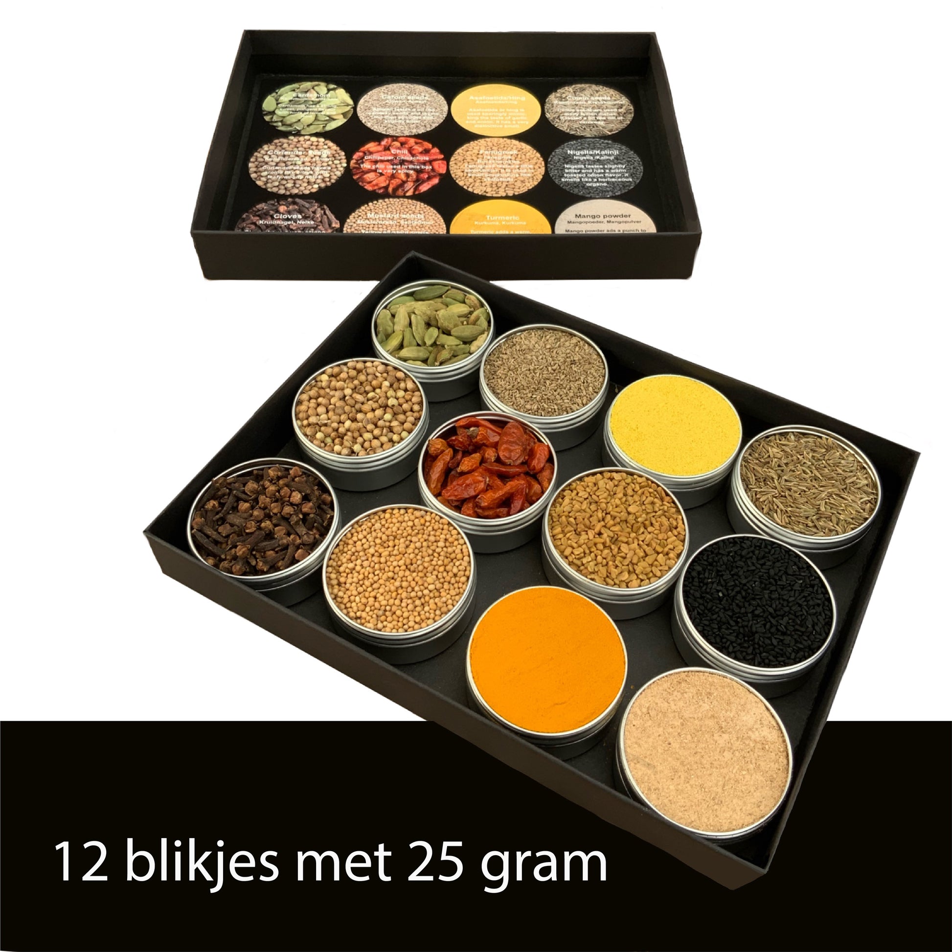 ayurvedische kruiden en 3 recepten in een mooie geschenkdoos, ayurveda kruiden kopen