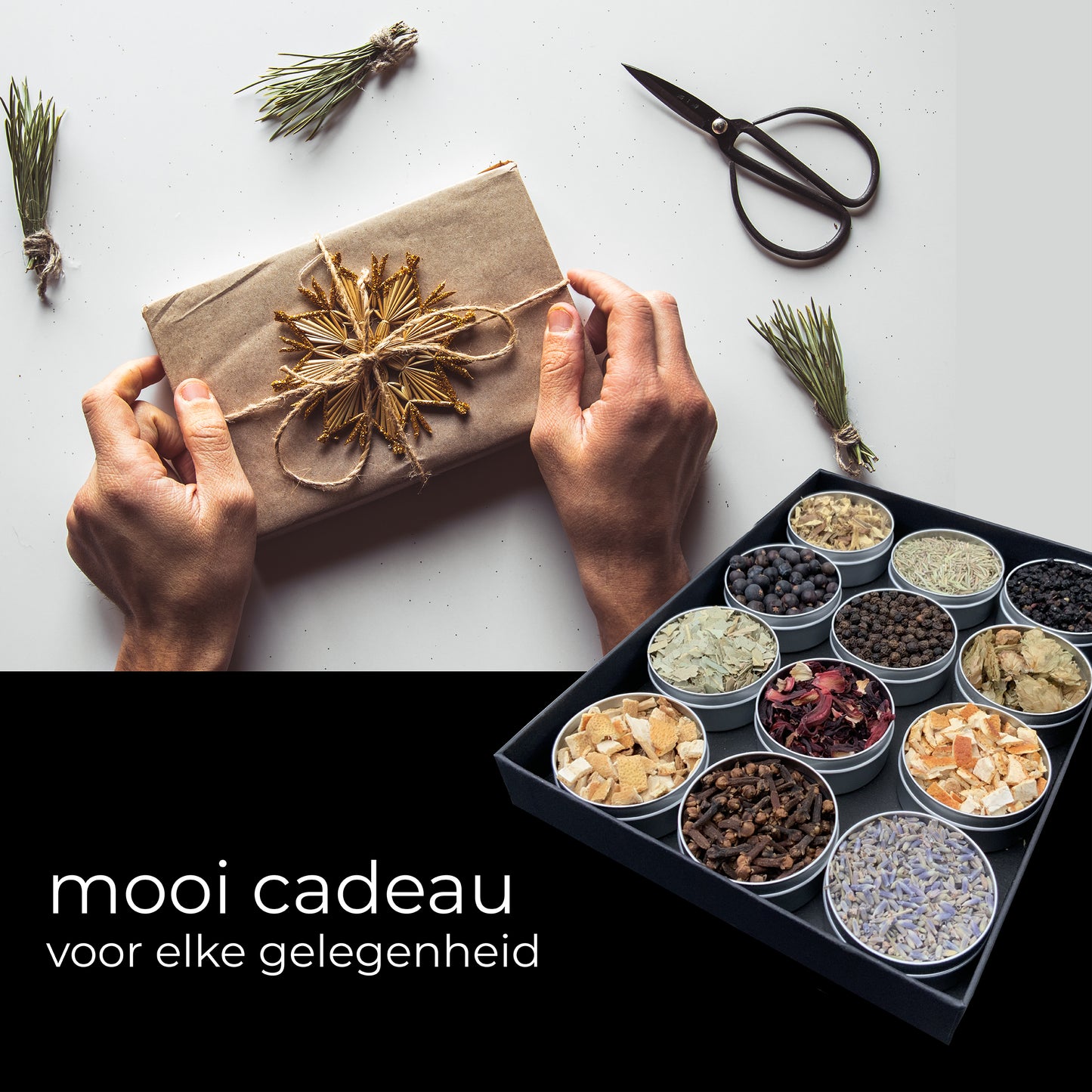 gin tonic pakket met 2 recepten, cocktail pakket cadeau, gin cadeau, gift set gin